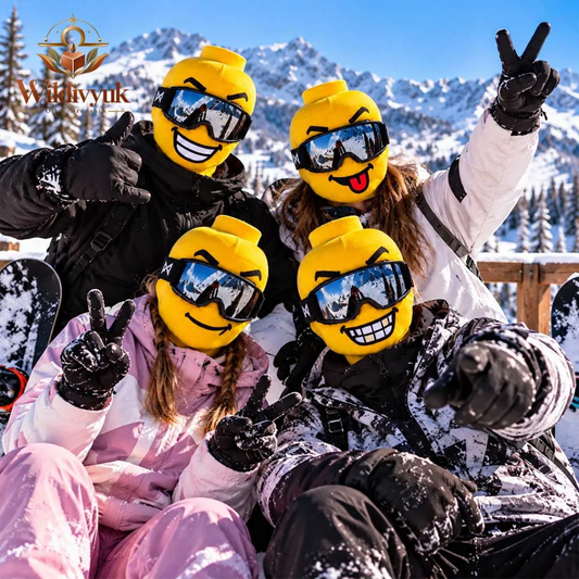 Smiley Ski Mask: Laughs on Every Slope