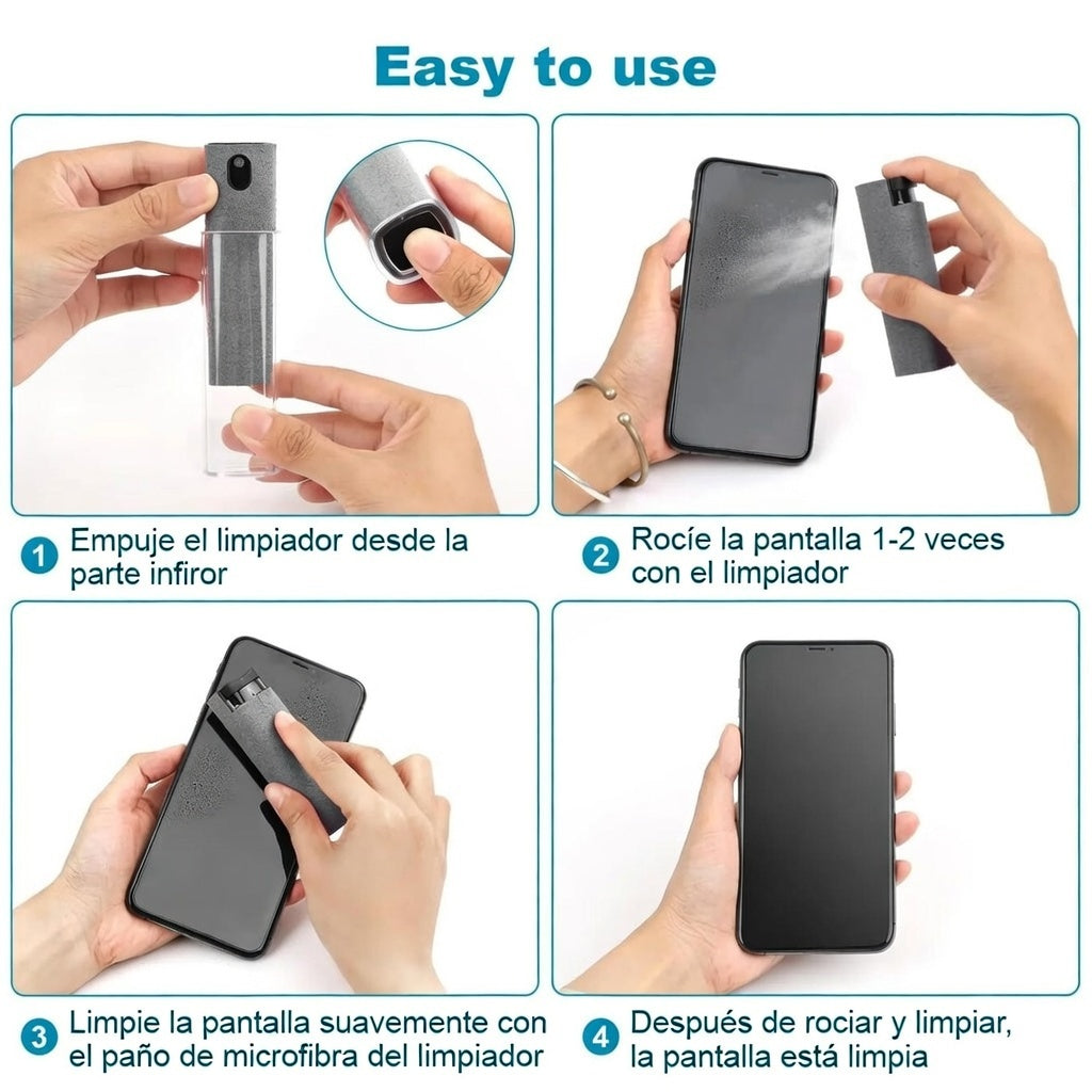 Clearix™ – Limpiador 2 en 1 para Pantallas